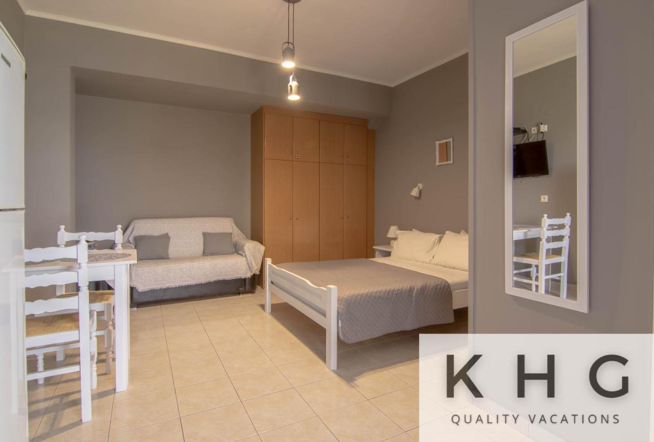 Sea View Retreat Studio In Agios Konstantinos! Dhavgáta Exteriör bild